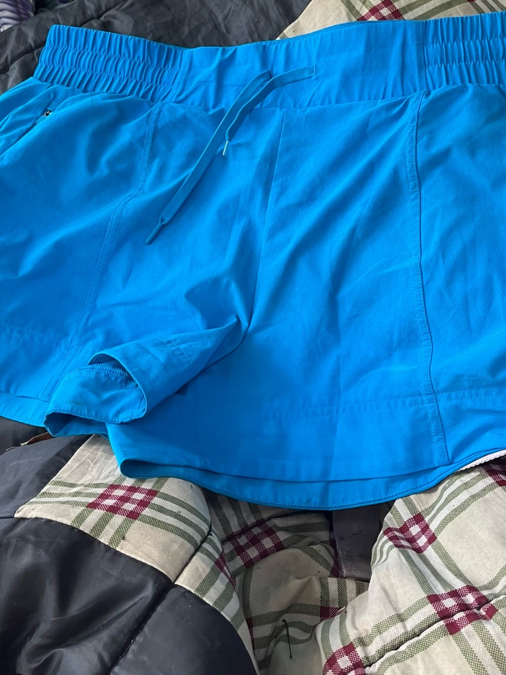 all in motion Bright Blue Women's Athletic Shorts